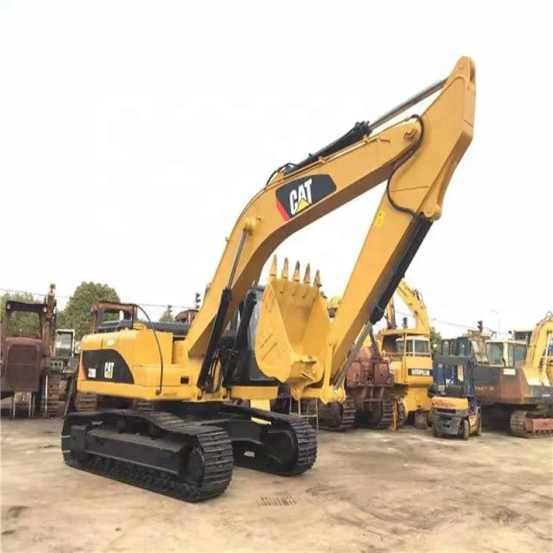 Подержанный строительный экскаватор CAT 320C землеройный 320B 320D 330C б/у