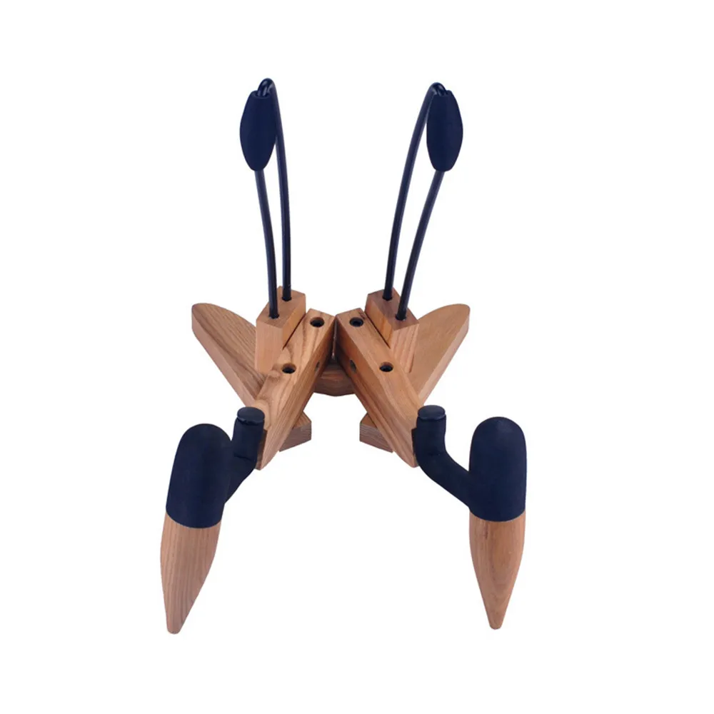 
wholesales Musical instrument accessories musical instrument stand electric guitar electric bass solid wood guitar stand 