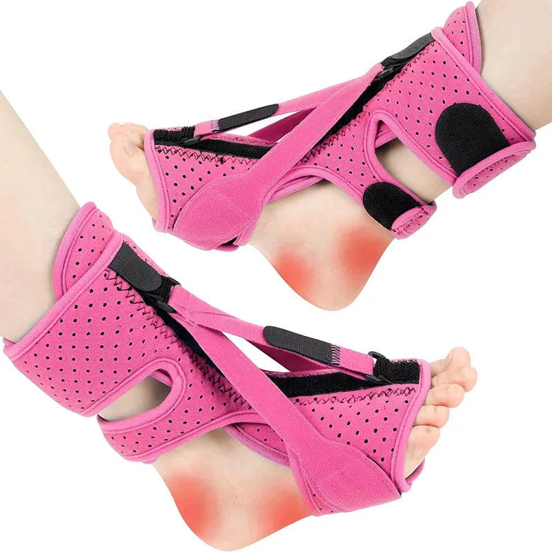 Black adjustable ankle brace lace up ankle support Neoprene Ankle Foot Orthosi Brace wrist support splint brace