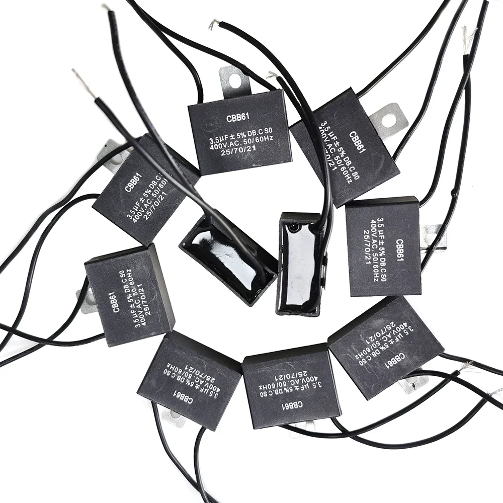 Yk Cbb61 1.0/1.2/1.5/1.8/2.0/2.5/3.5/4.0 Uf 450V Ac Fan Motor Start Capacitor