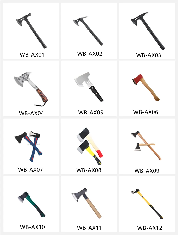Japanese tomahawk tactical axe pick head double sided axe manufacturers hammer ax pointed axes