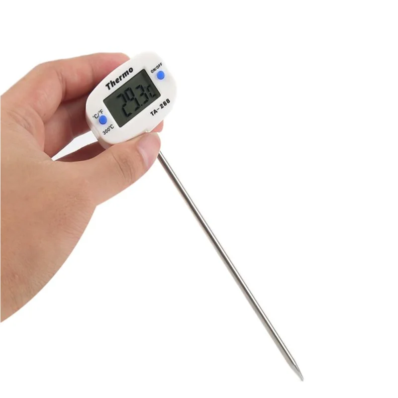 Portable Electronic LCD Monitors Stainless Steel Sensor Probe Cooking BBQ Food Meat Digital Thermometer Tools