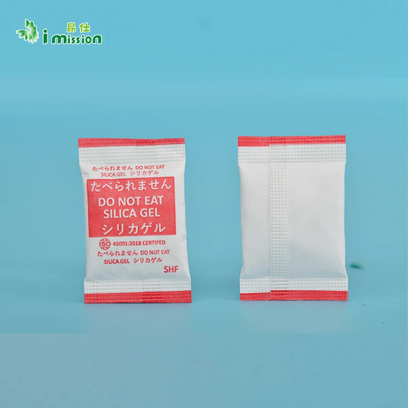 High Purity Chemical Raw Material White Color Medicinal Silica Gel Desiccant Bags Pharmaceutical Use