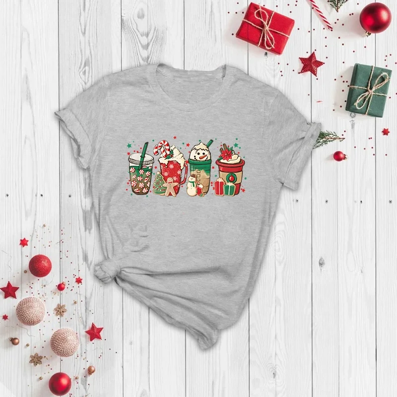 New design Dtf Transfer Christmas Vinyl Heat Press Transfer Designs For T-shirt Iron Transfers For Clothing