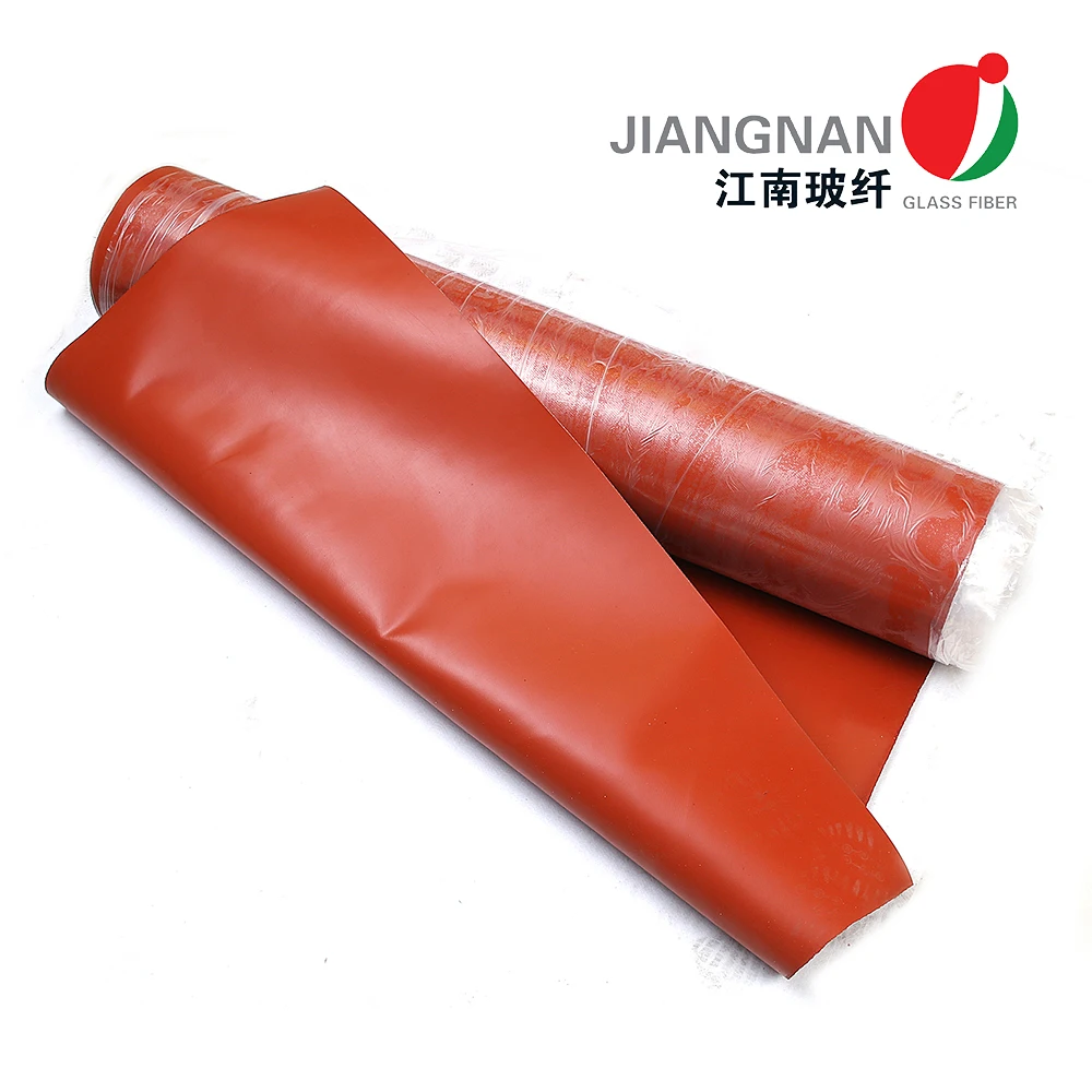 Heavy Duty And Light Duty Silicone Coated Fiberglass Fabric For Fireproof And Waterproof