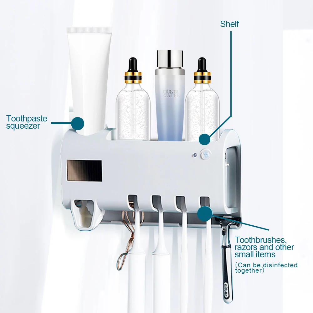 Toothbrush Sterilizer and Holder Sparrow UV Toothbrush Sterilizer