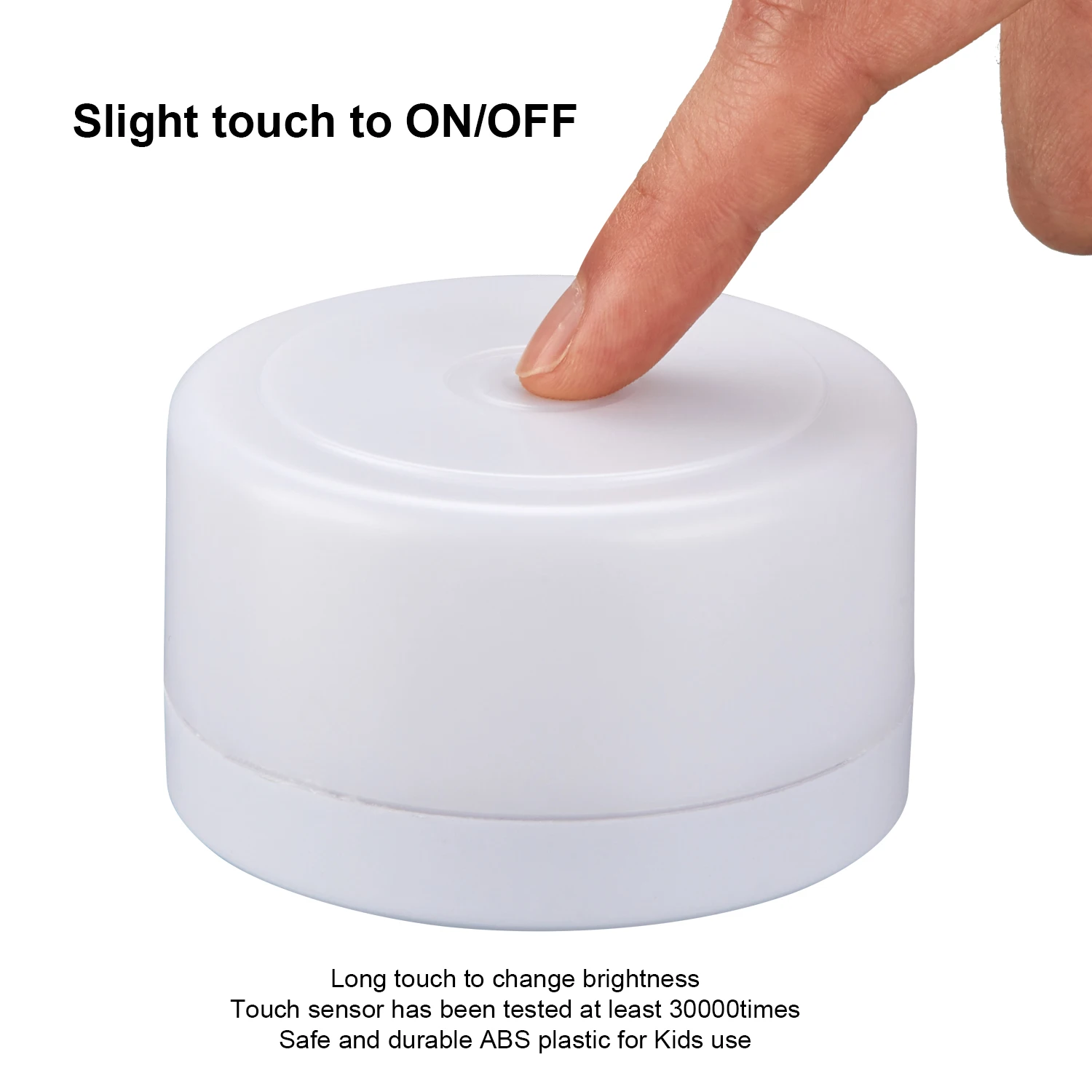 LED USB Rechargeable Wireless Touch Switch Nursery Dimmable Cute Portable Smart Mini Soft Night lights for Baby