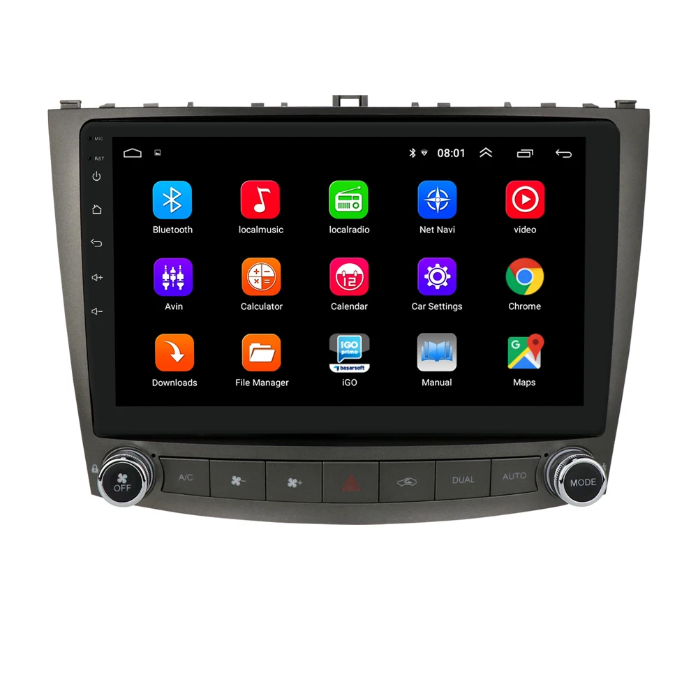  Android Стерео GPS навигация автомобиля в приборной панели радио WiFi 4G для Lexus IS250 200 300