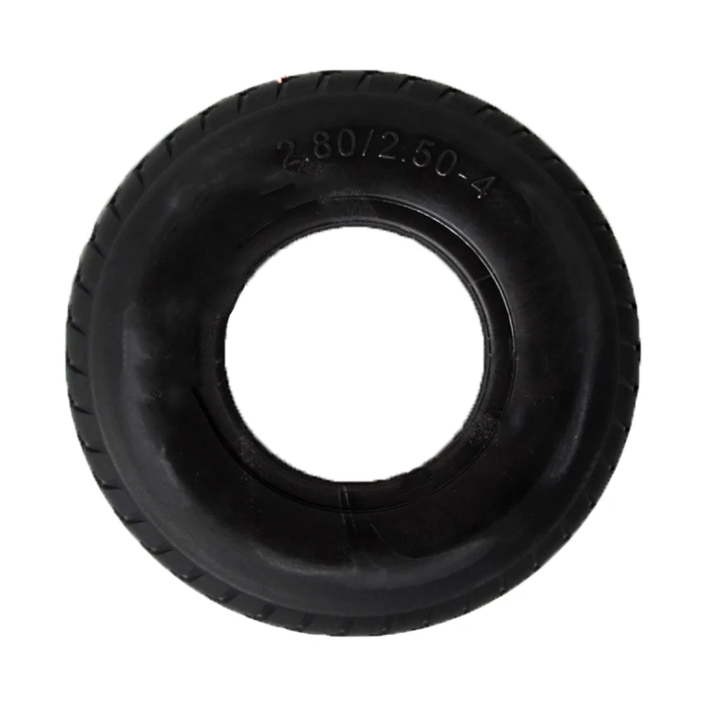 2.80/2.50-4 Electric Scooter Solid Tire  for 9 Inch Trolley Trailer Tyre Without Inner Tube Tyre Wheelchair Airless