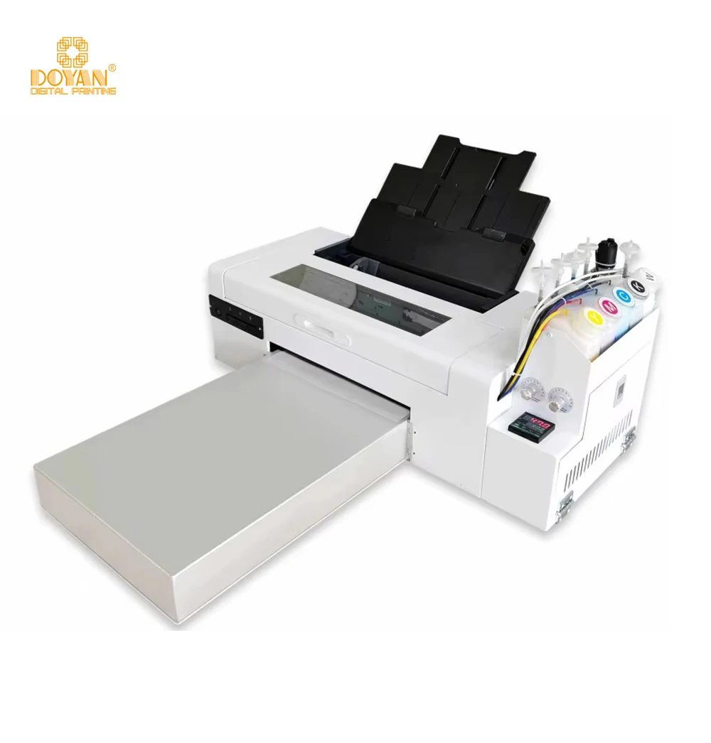 DOYAN  30cm Impresora Mini Heat Transfer DTF Print Digital Printing Machine A3 L1800 Inkjet DTF Printer for Tshirt New Condition