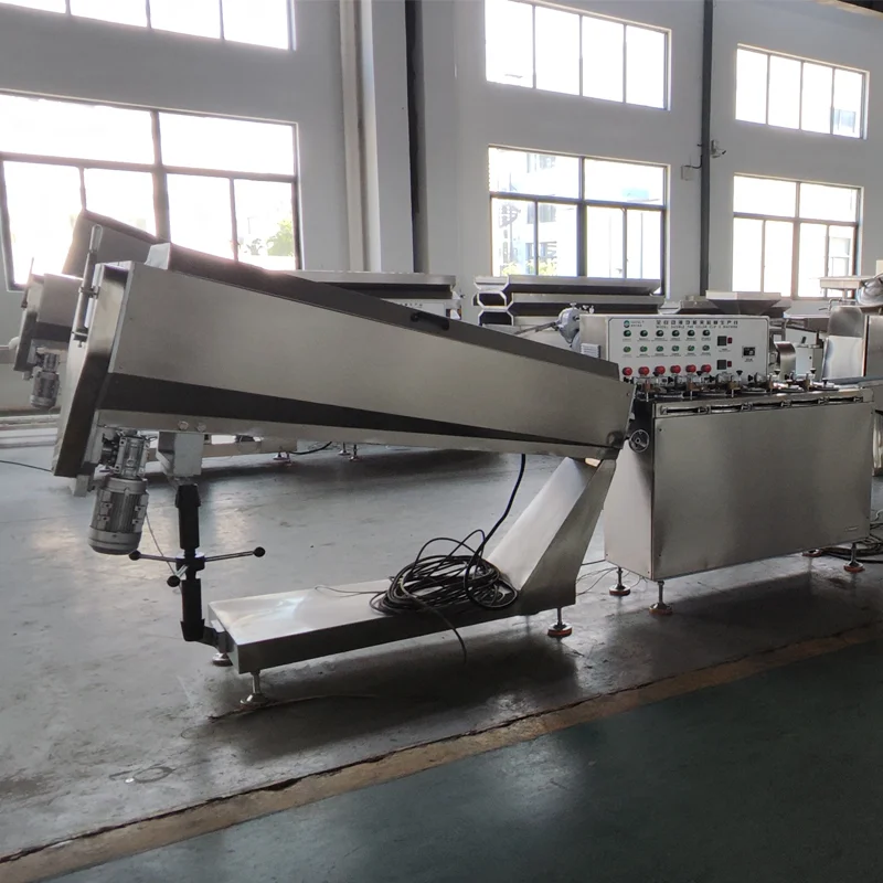 Haitel New Food Industry Sugar Equipment Electric Industrial fruit candy machine price hard boiled candy making machine
