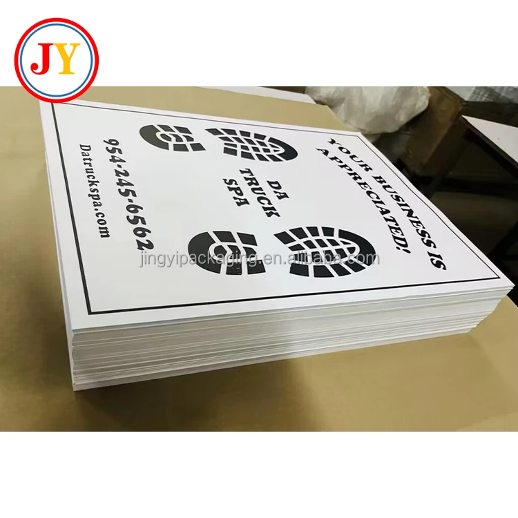 White Car Paper Floor Mats Automotive Temporary Protector 1000Pcs Vehicles Disposable Floor Pads Detailing Detail Wash