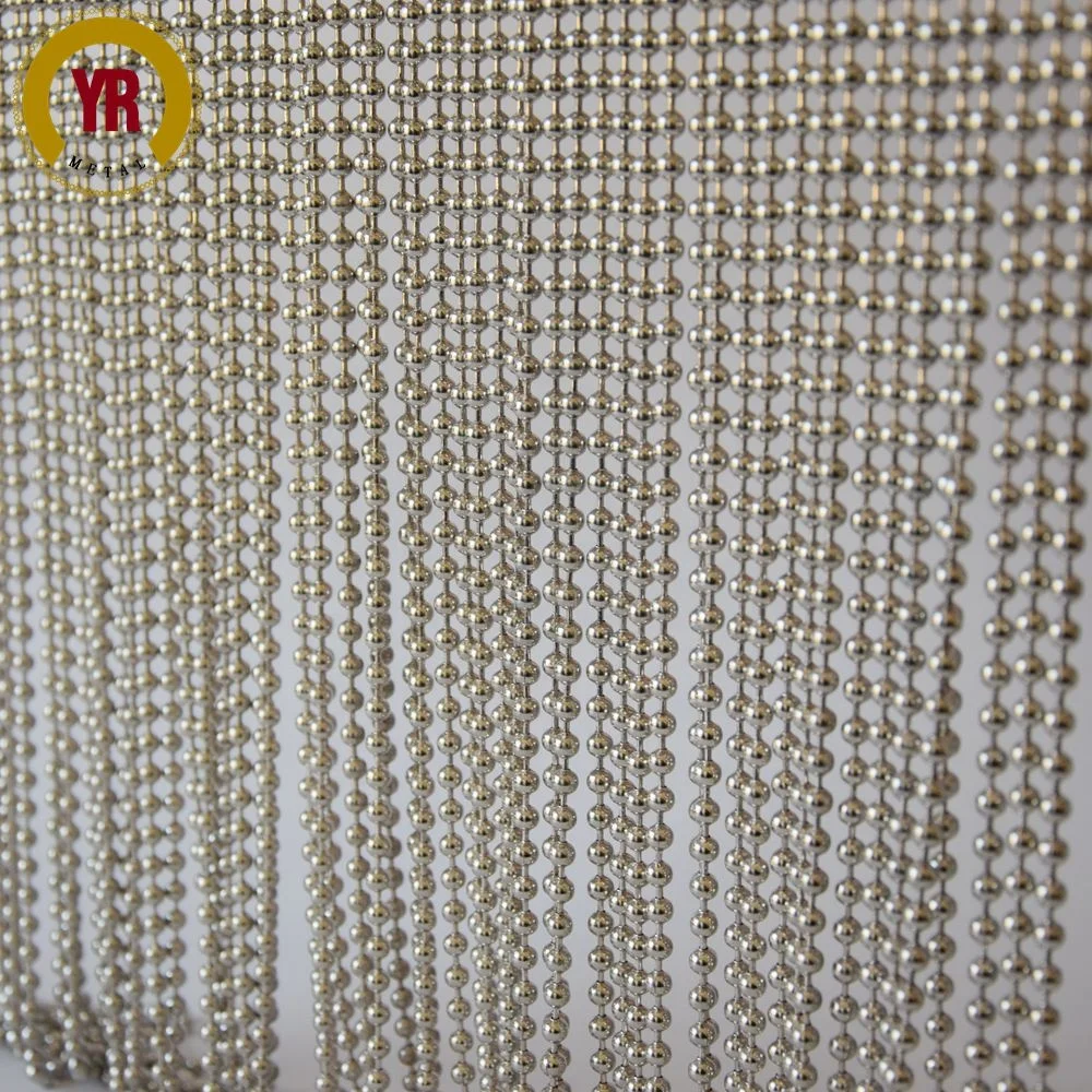 wholesale cheap metal beaded outdoor curtains