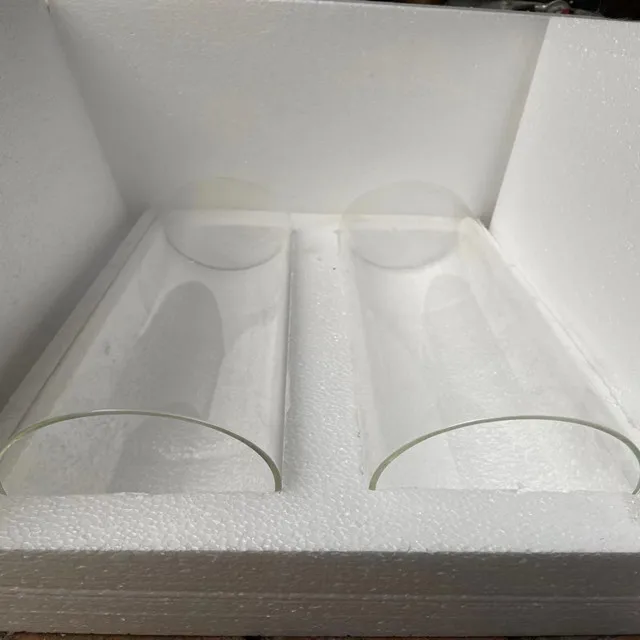 High quality best price Stocked Clear Borosilicate glass