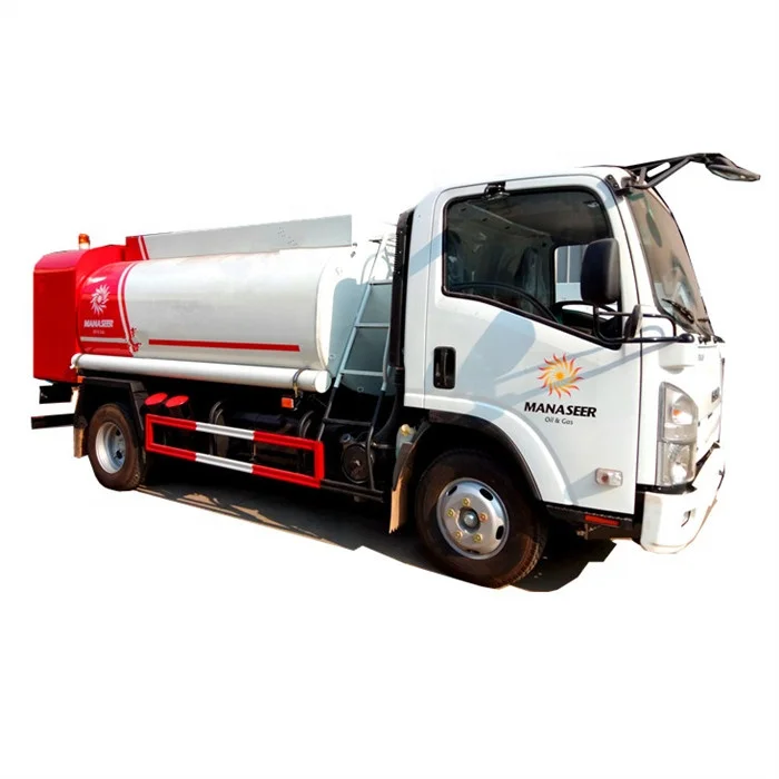 Isuzu 4*2 5 Cbm/5000 Liter Fuel Oil Refueling Dispenser Tank Tanker Truck