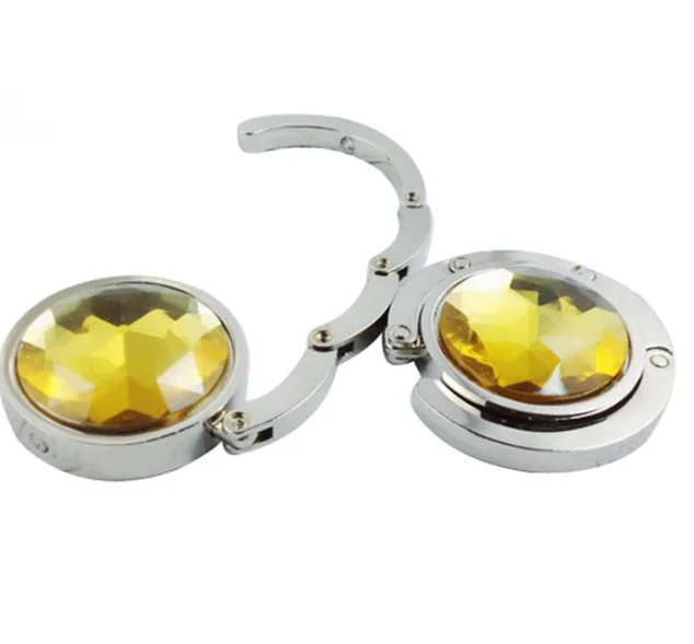 Custom Logo Folding Bag Holder Purse Hook Handbag Holder Handbag Hanger Bag Hook Bag Hanger Table Hook