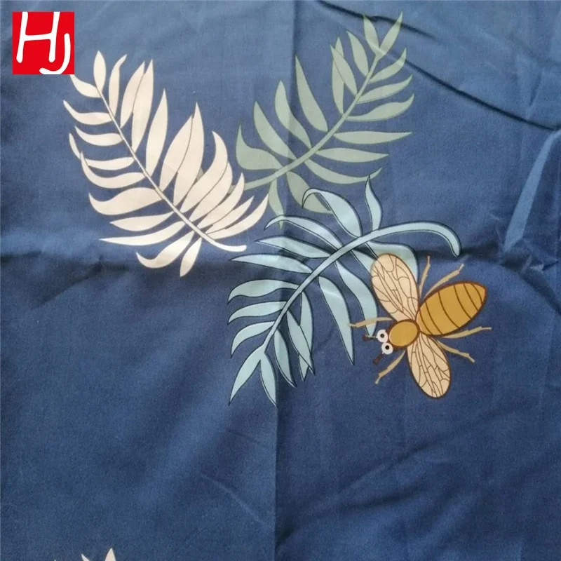 Bed Sheets Polyester Fabric Brushed Disperse Printing