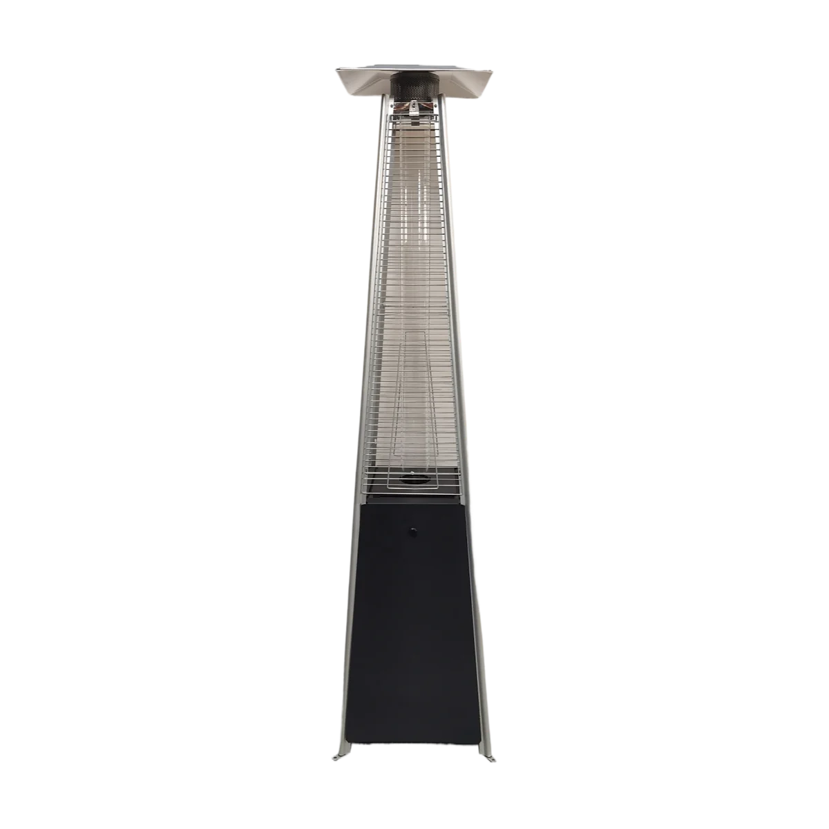 Outdoor Gas Patio Heater Wheeled Standing Tower Heater