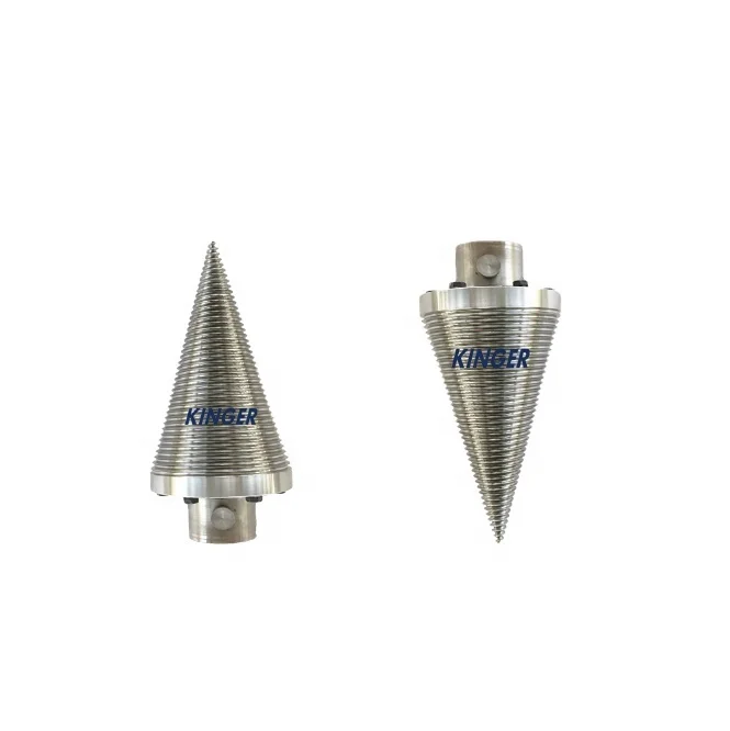 KINGER hydraulic wood log splitter,Log splitter cone,screw cone log splitter