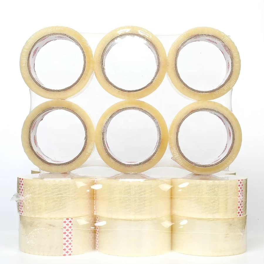 Heavy-Duty 15 Micros Clear Plastic Packaging Tape Blue Roasted Blue Sealing Tape Food Packaging Dispenser Custom Adhesive Tape