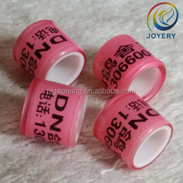 High quality european countries clubs plastic pigeon rings new model pigeon ring