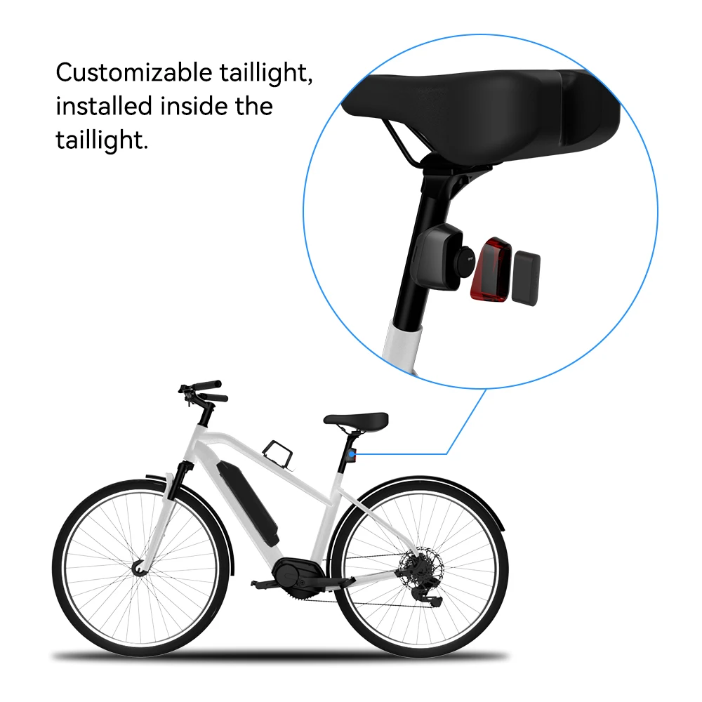 Smart Two-wheeler Vehicle Tracking Solution Findmy App Bluetooths Item Finder Track Mini Hidden Anti Theft Bicycle Anti Lost Tag