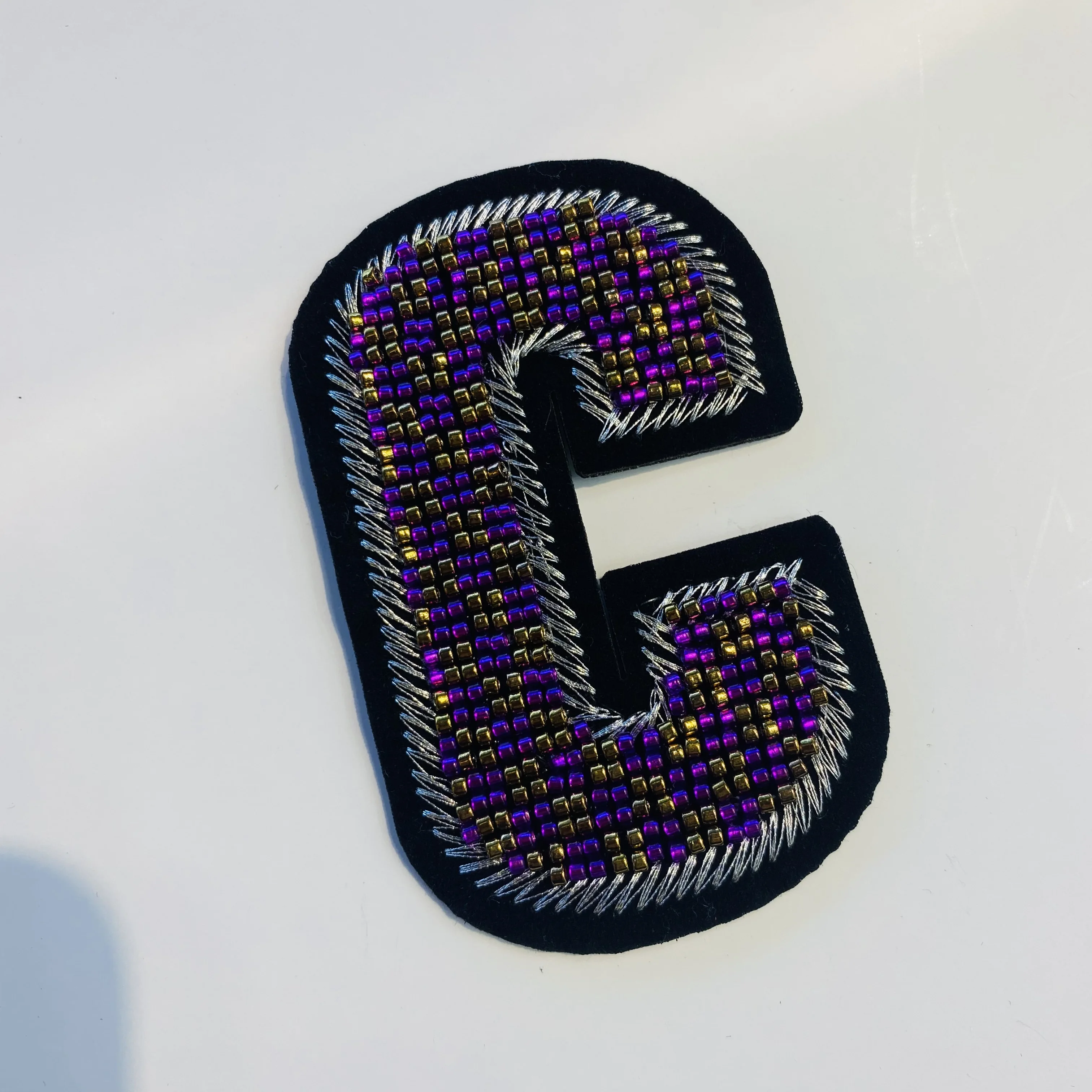 Famous brands patch handmade badges appliques logo stock patches