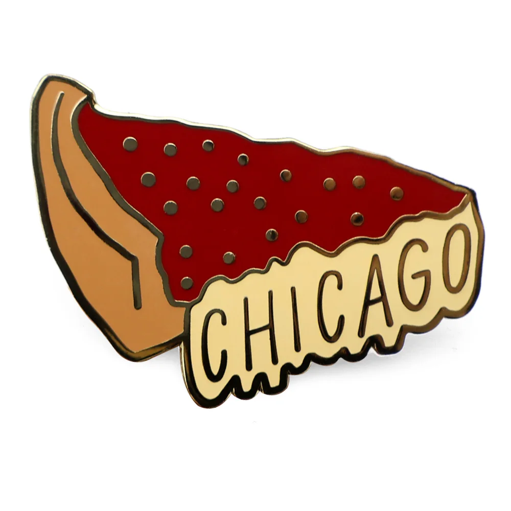 Custom Bulk Promotional Food And Fruit Style Collar Decoration Enamel Lapel Pin