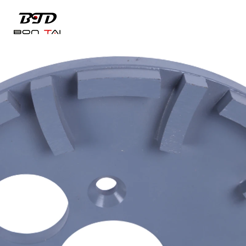 10 Inch Diamond Concrete Grinding Disc for 250mm Single Head Floor Grinder Diamond Grinding Plate