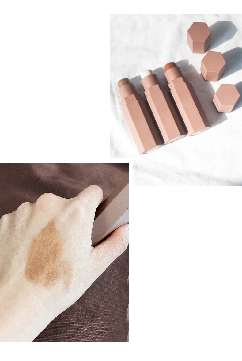 Accept Small Orders Private Label 20 Colors Daily Party Wedding Makeup Shimmer Cream Face Brighten Stick Contour