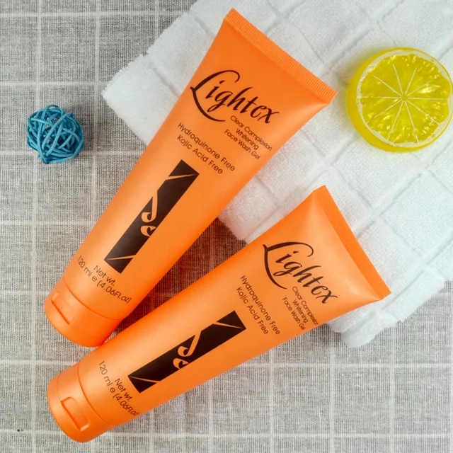 120ml empty biodegradable cosmetics packaging soft tube