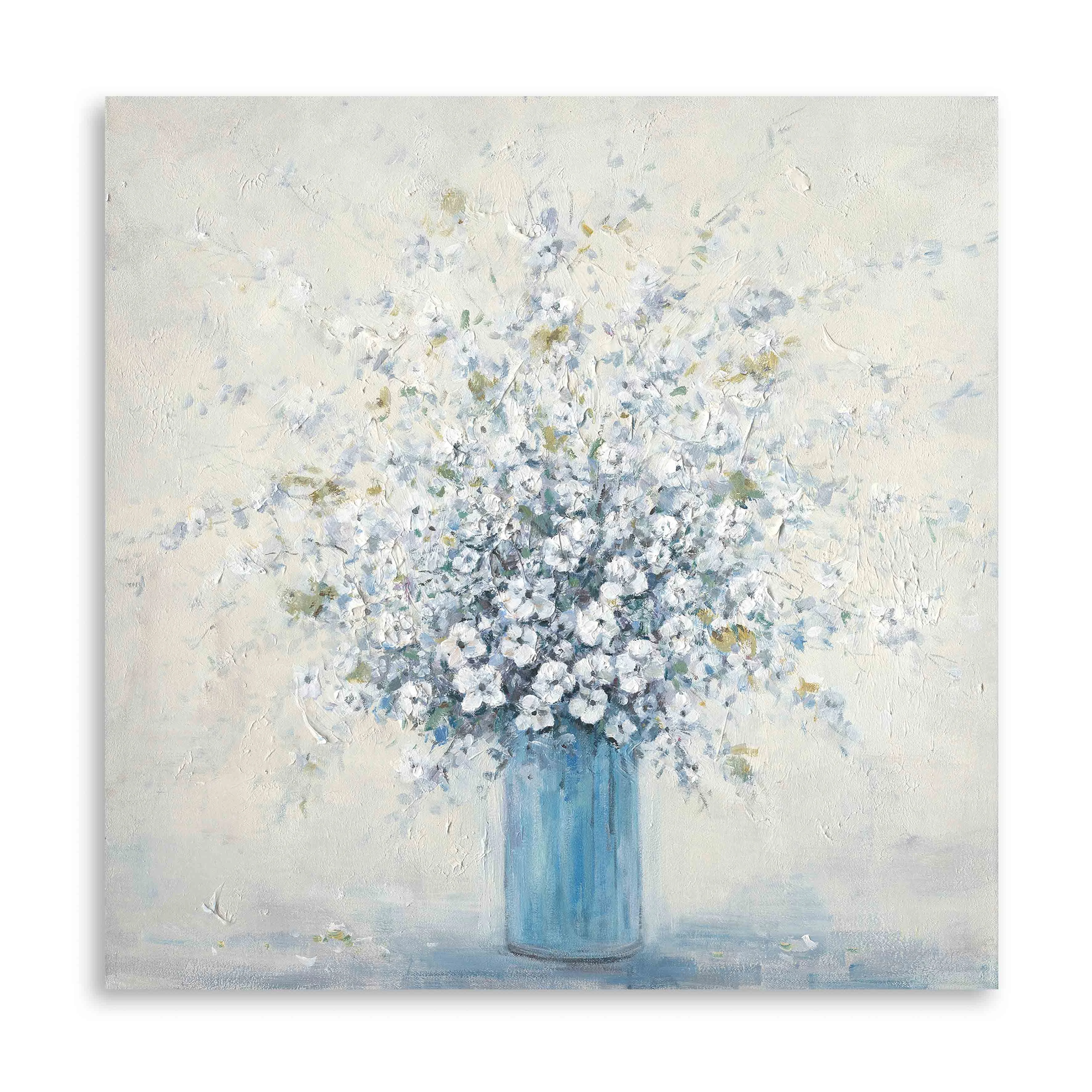 Customize Hand painted Canvas Wall Art Beautiful Flowers Home Goods for Living Room Office Decor Floral Acrylic Paintings