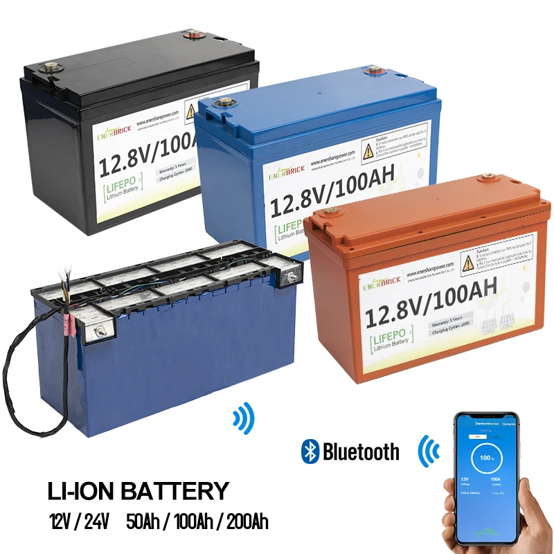 OEM ODM Customized 100Ah 200Ah 300Ah Deep Cycle Buy Rechargeable 12V Lithium Battery For Solar Storage