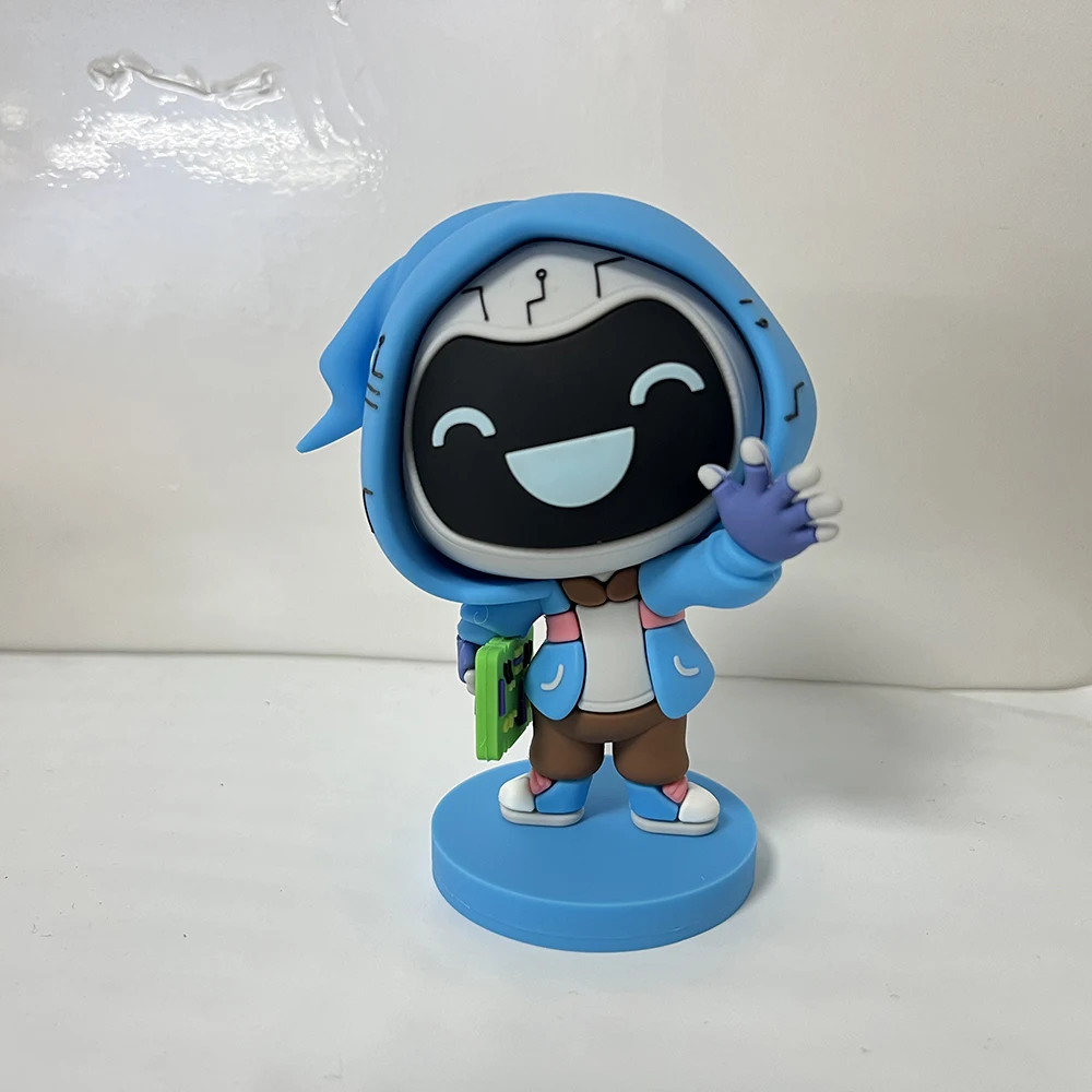 Kinqee Oem Design Custom Big Head Soft Toy Plastic Cartoon Figure Doll Model