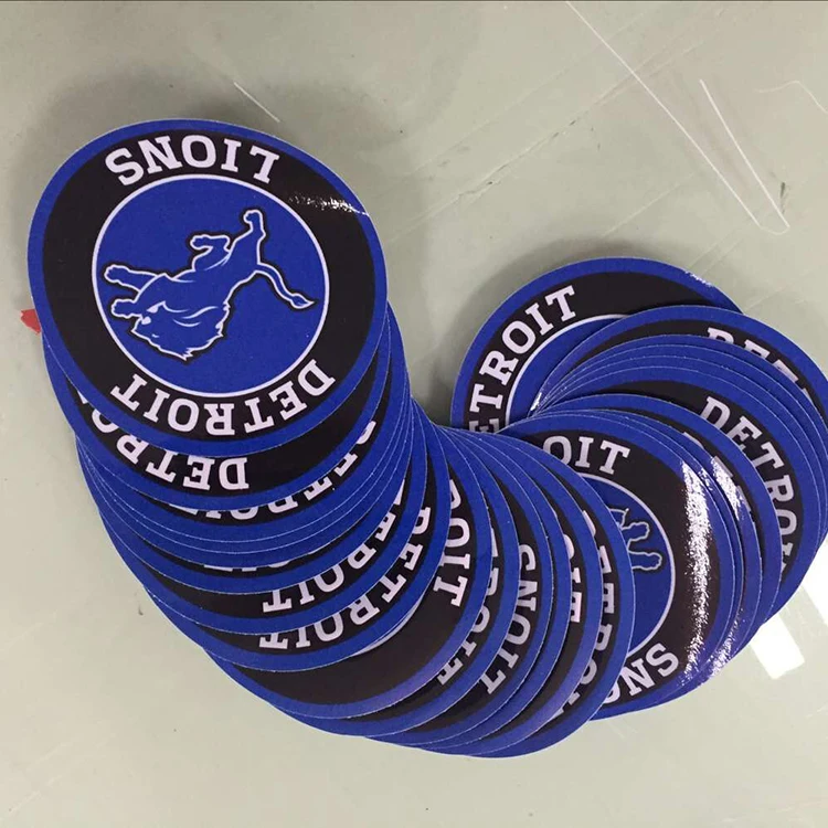 Custom Die Cut Adhesive PVC label Stickers