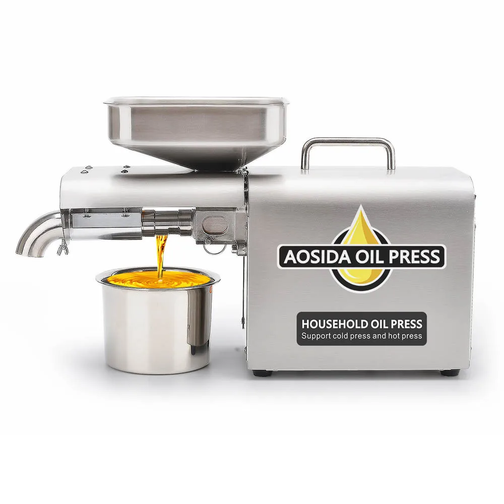 Mini Sunflower Seeds Oil Press Extractor For Home Vegetable Cooking Oil Extractor Machine