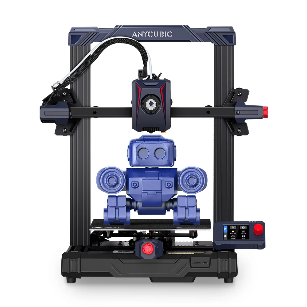 Kobra Series Printers Anycubi Kobra 2 Neo 5X Fast 3D Printer 250*220*220mm Automatic Leveling Max Speed 250mm/s FDM 3d printer