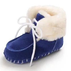 Лидер продаж, зимние плюшевые флисовые теплые детские сапоги EVERTOP из шерпы, теплая обувь для малышей