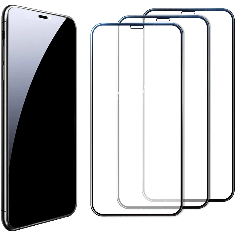  Защита экрана из закаленного стекла 111D HD для iphone 11 с защитой от