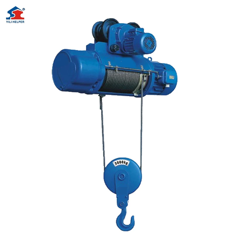 High Quality Electric Winch Wire Rope Hoist 1ton Electric Wire Rope Pulling Hoist