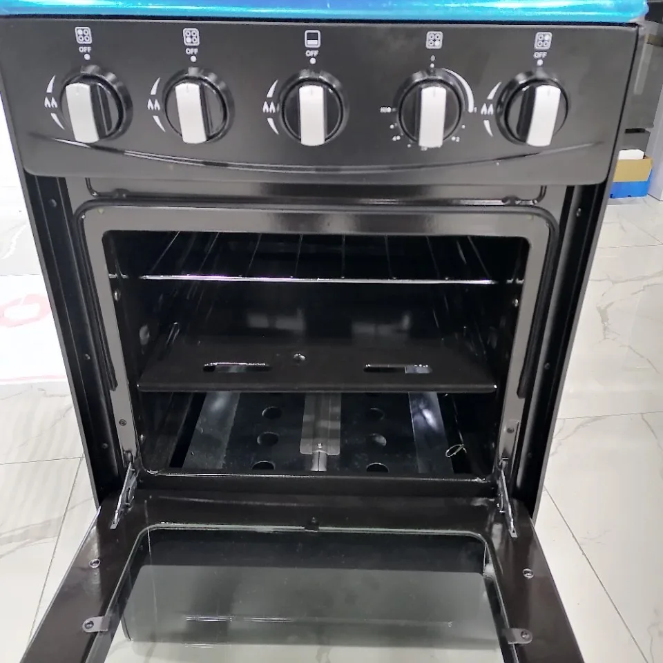 Dual-Purpose 550 Wide Vertical Conjoined Gas and Electric Stove Steel Gas Oven for Hotels