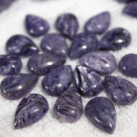 Purple Charoite Gemstone Wholesale Cabochons Polished Loose Gemstone