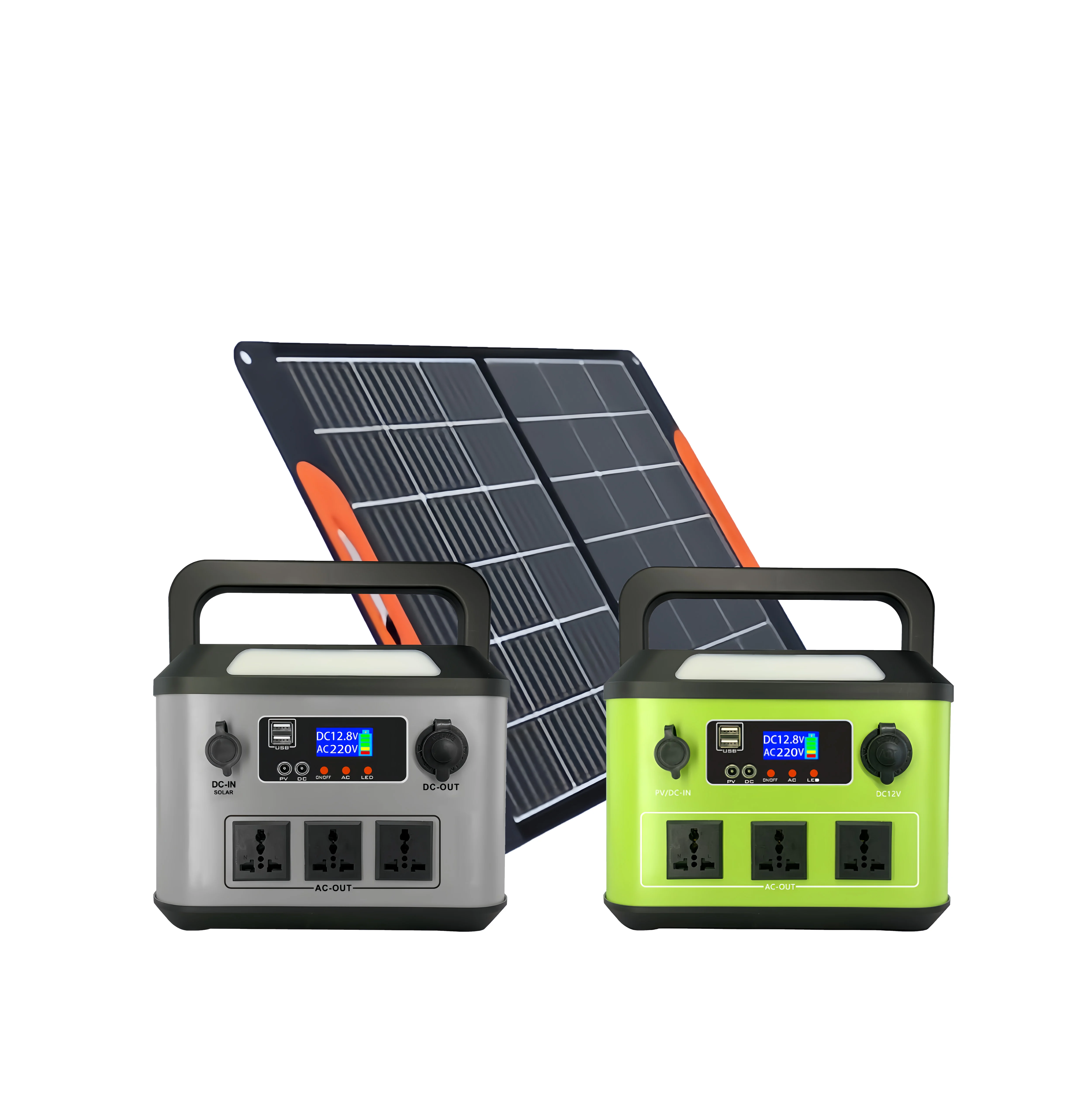 Solar Panels  Portable Solar Panel SystemPortable Solar Inverter with Household LiFePO4 Lithium Battery Storage System