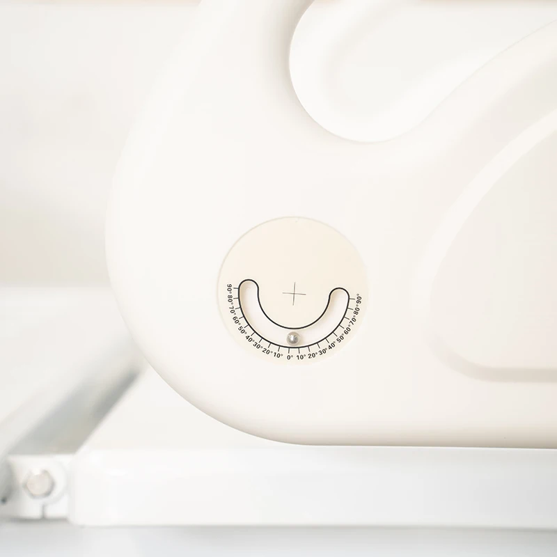 MN-MB012  Home Care Low Price Hospital Bed 5 Function ABS Side Rails 4 Crank Manual Patient Nursing Bed