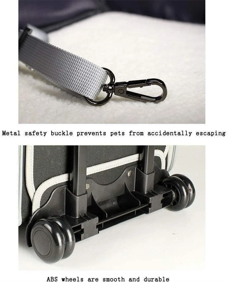 The Best Sustainable Polyester+Aluminium Backpack Pet Travel Bag for