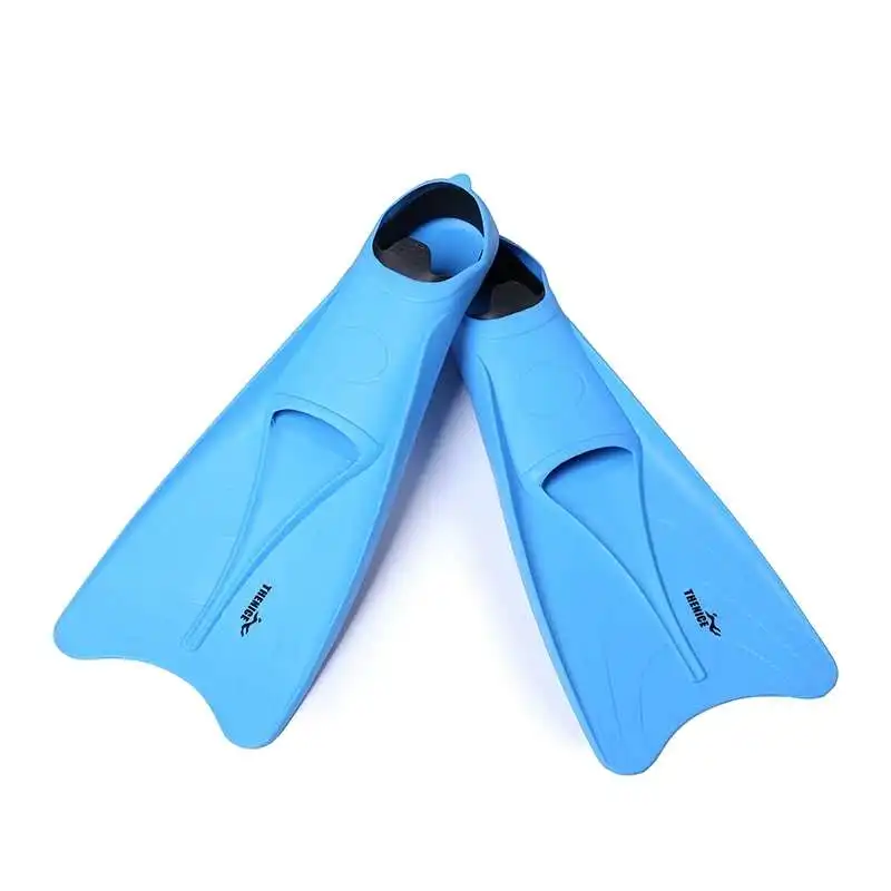 
OEM factory swimming fins Adult snorkeling set long rubber flipper wholesale 