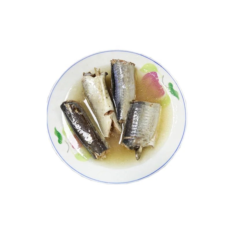 
Good Taste Canned Mackerel Fish In Nature Oil Brine 155g 425g 