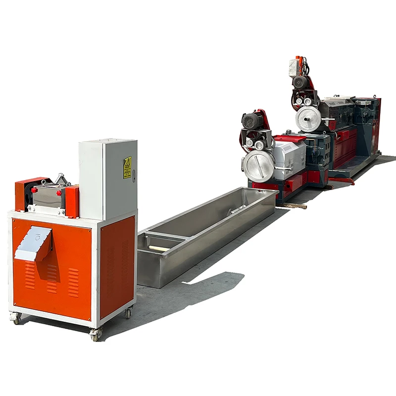 Plastic Recycled Granules Making Machine Granulating Machine For Ps Recycled Scrap Extruding Ldpe Pelletizer Line