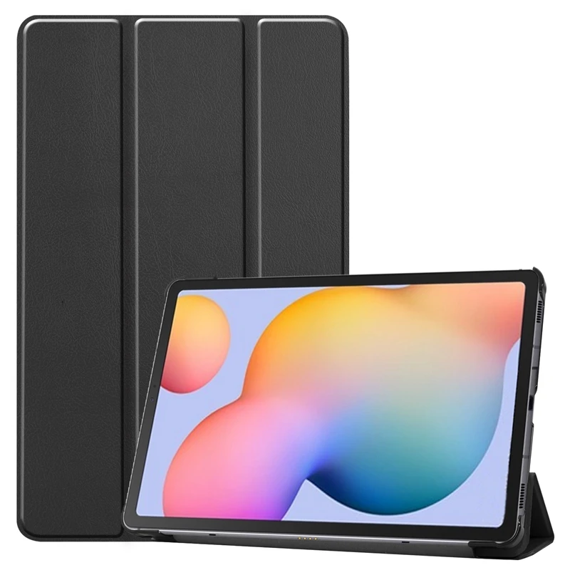 Tab S6Lite PU Leather Stand Protective Flip Tablet Case for Samsung Galaxy Tab S6 Lite 10.4 P610 P615 SM-P610 Cover