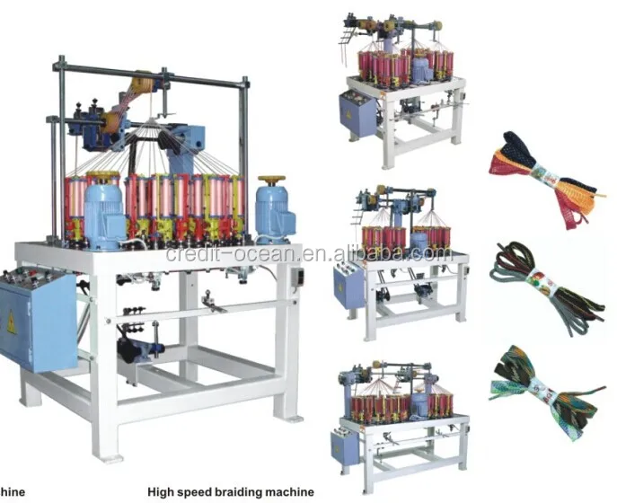 High Speed Braiding Machine in High Quality to Produce Rope and Belt
